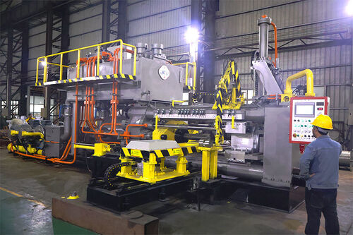 1100T Brass Extrusion Machine Completed for Spanish Customer and Ready for Shipment