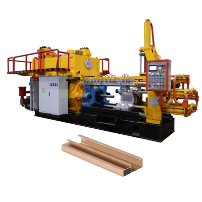 Bon prix 600T Bar en aluminium extrudée continue rapide Extrudeuse universelle de profilés en aluminium de type personnalisé en ligne