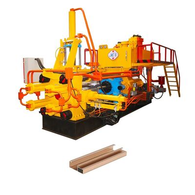 Goede prijs 600T Aluminiumprofielbuisprofiel Complete set Extrusiepersapparatuur online