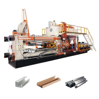 Bon prix 1250T extrudeuse avancée de billets en aluminium avec four à billets pour l'extrusion d'aluminium en ligne