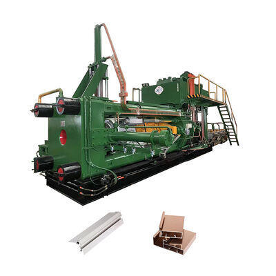 Buen precio Prensa de extrusión de aluminio hidráulica de alta velocidad de 1500T para ahorrar energía en línea