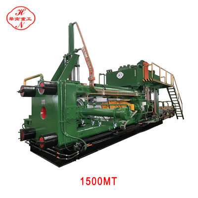 Buen precio Máquina de extrusión de aluminio de 1500 t de presión hidráulica en línea