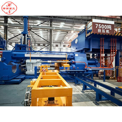 ราคาดี อลูมิเนียม บิลเล็ต Extruder Machine Press Line กับเครื่องขับเคลื่อนประหยัดพลังงาน servo ออนไลน์