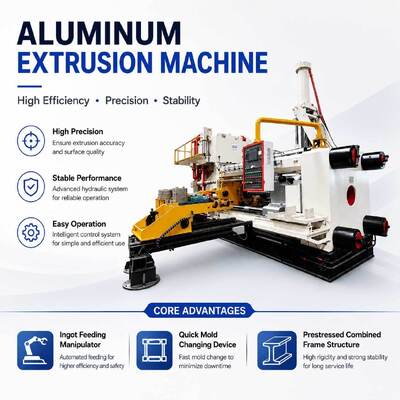 High Quality Hot Sale 2200MT Hydraulic Aluminium Profile Extrusion Machine